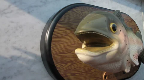 Singing fish Video stock 30364245