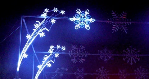 Singing with Lights Stock Footage 103020784