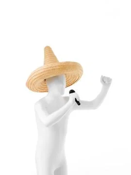 Singing mexican Stock Illustration