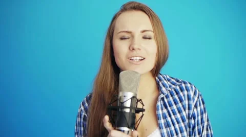 Singing song Stock Footage 21498893