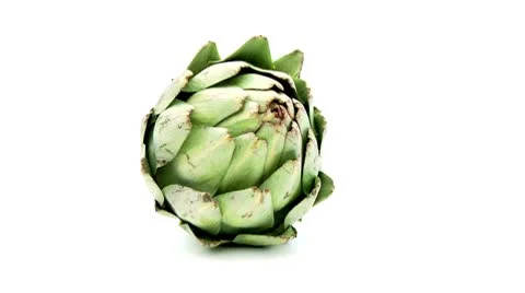 Single artichoke loopable file Stock Footage 8974440