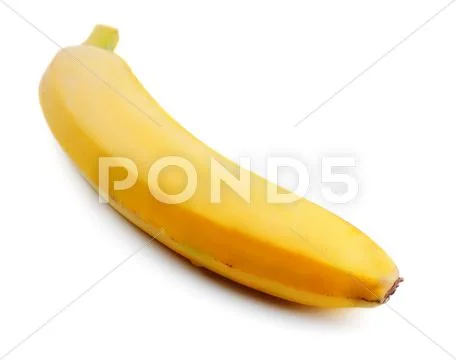 Single banana Stock Photos