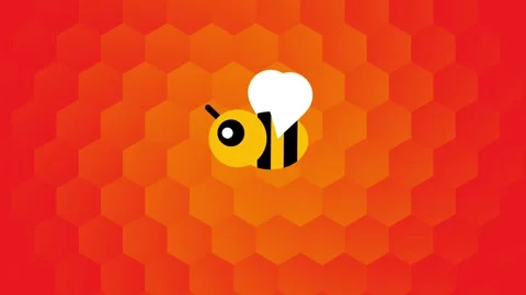 Single Bee Vídeo Stock 335626754