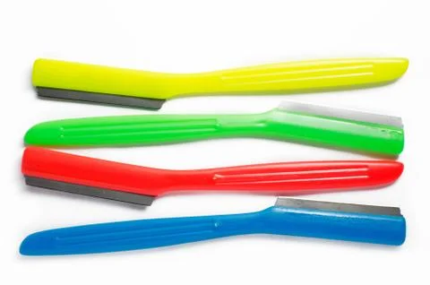 Single blade razor 库存照片