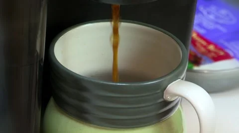 Single Brew Coffee Stock Footage 43966337