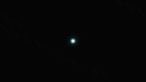 A single bright star glowing in the vast and deep darkness of outer space Stock Footage 339616655