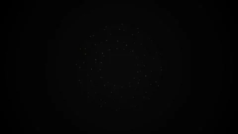 A single brilliant white firework explosion illuminating the dark night sky Video stock 335118145