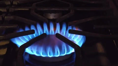 Single Burner Stove Top Burning Stock Footage 276874155