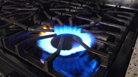 Single Burner Turning On Stock Footage 276874156
