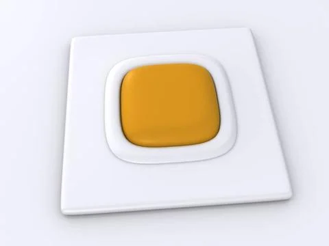 Single button. 3d single button. 3d Copyright: xZoonar.com/SerhiixPavlovx ... Stock Photos
