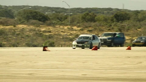 Single Car Drift Video stock 88051632