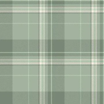 Single check textile vector, various pattern texture plaid. Curved seamless.. Stock Illustration