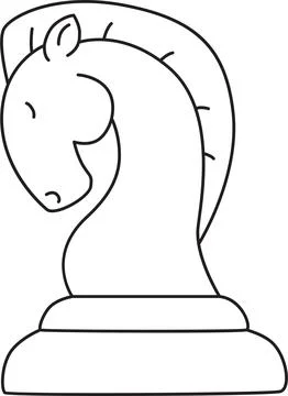 Single Chess Piece Icon (King or Queen) Illustration Stock Illustration