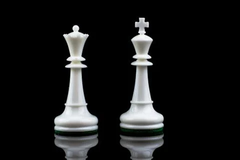 Single chess piece Stock Photos