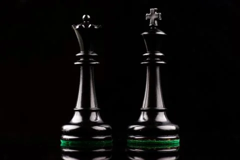 Single chess piece Stock Photos