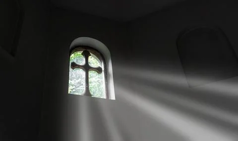 Single church window Stock Photos