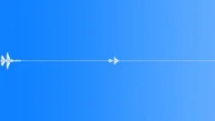 Single Clock Tick - Two Beats - Synthesized Sound Effect