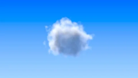 Single Cloud Stock-Footage 144682785
