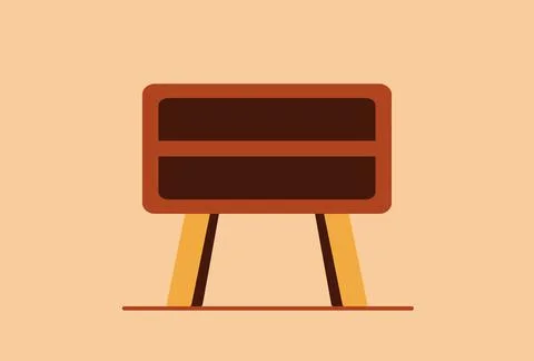 Single color object. Stock Illustration