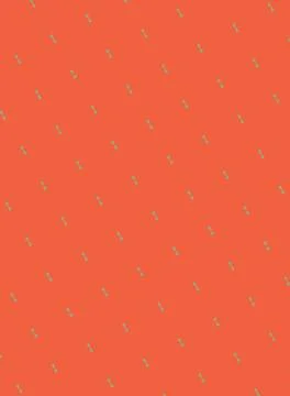 Single-color tree-form pattern texture in vermilion, burnt brick, dark eart.. Stock Illustration