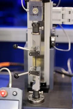 Single column materials testing system Stock Photos