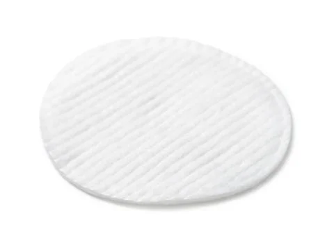 Single cosmetics cotton pad Stock Photos