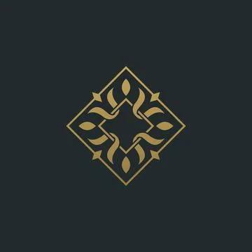 Single, creative, modern and original motif design. Vector Stock Illustration