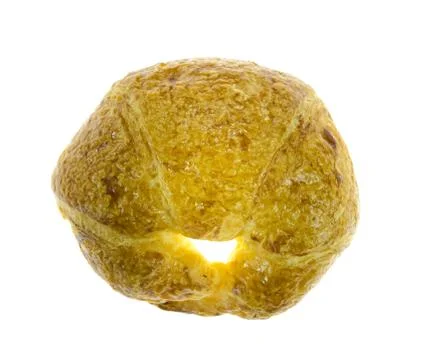 Single croissant Stock Photos