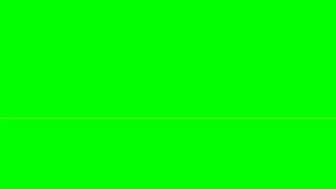 A single dark square moving horizontally across a vibrant green screen back.. Vídeos de archivo 340266835