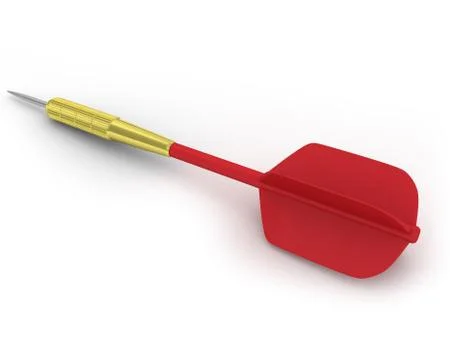 Single dart Stock Illustration