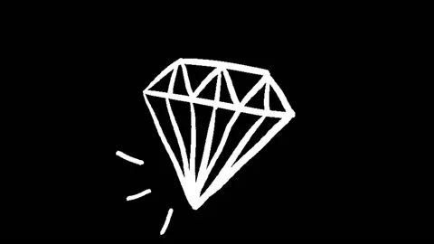 Single diamond glittering with shine Stock Footage 195935589
