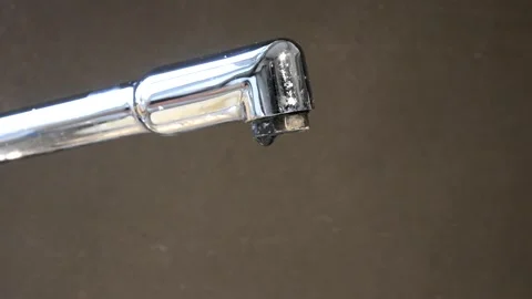 Single drip from tap Video stock 150232153