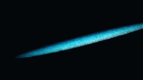 Single Dye Region Divides Into Separate Drifting Lobes Stock-Footage 344514613