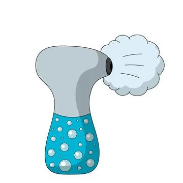 Single element Humidifier. Draw illustration in color Stock Illustration