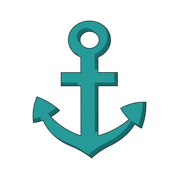 Single element Nautical. Draw illustration in color Stock-Illustration