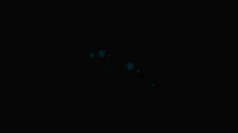 A single faint point of light glowing in the vast darkness of deep space Stock Footage 339616566