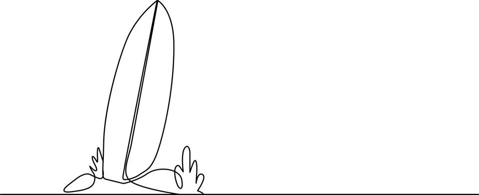 Single feather on plain background Vector Stock Illustration