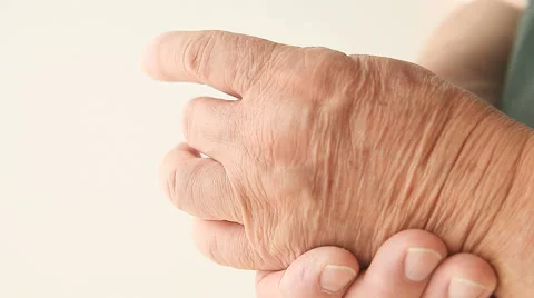 Single finger tremor Stock Footage 40633976