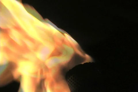 Single Flame Soft Stock Footage 370869