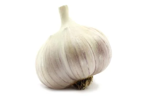 Single garlic Stock Photos