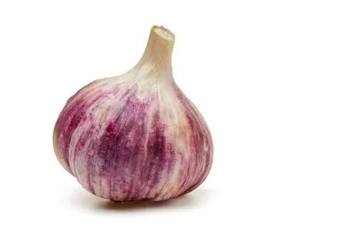 Single garlic Stock Photos