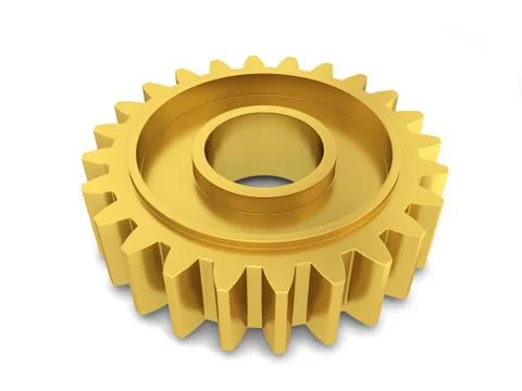 Single gear Illustrazione stock