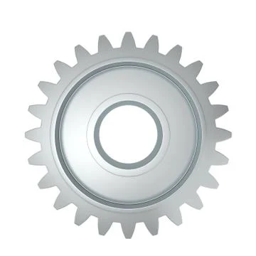 Single gear Stock Illustration