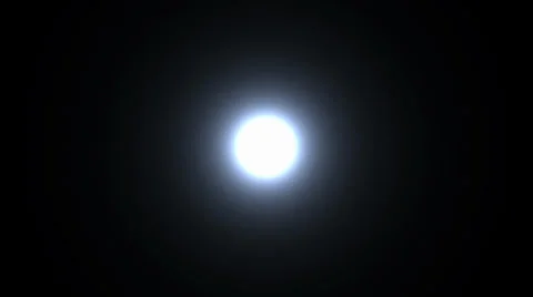 A single Glowing Energy Ball Stock Footage 32696669