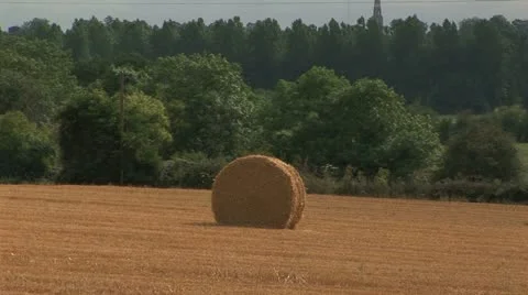 Single haystack Stock Footage 20487910