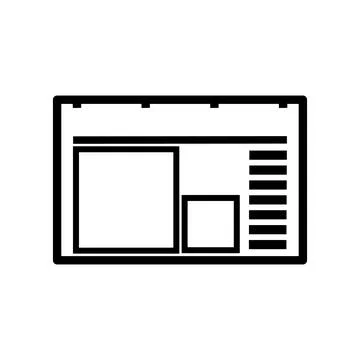 Single illustration template of speed meter to check internet speed. 库存插图