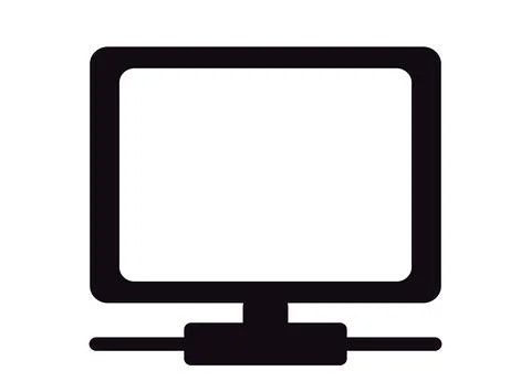 Single images of personal computer communication and Stock Illustration