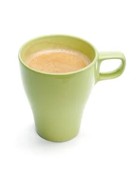 Single isolated coffee mug Stock Photos