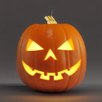 Single Jack o lantern Stock Photos