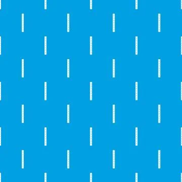 Single-lane road pattern vector seamless blue Stock Illustration